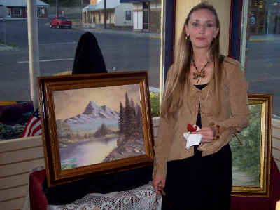 Diane Wolf-Latham, 1st place winner, oils