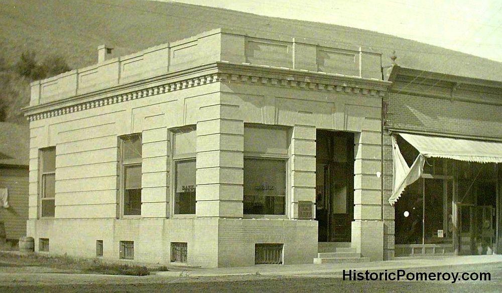 Pomeroy State bank, 1910