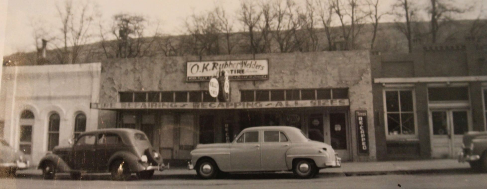 1949, OK Rubber Welders business, Pomeroy Washington