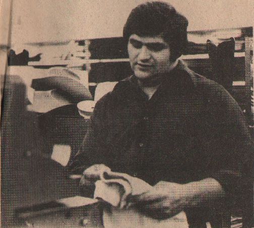 Lyle Lansing, manager of the Double D, 1978