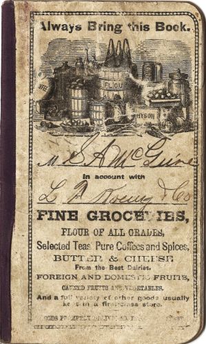 image of a receipt L. F. Koenig & Co. from 1907