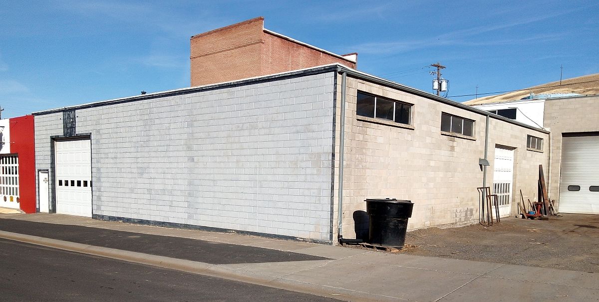 View of the McKeirnan Garage area in 2021