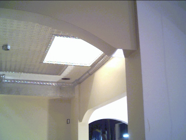 Hotel Revere Tenovation Project Tin Ceiling In Kitchen